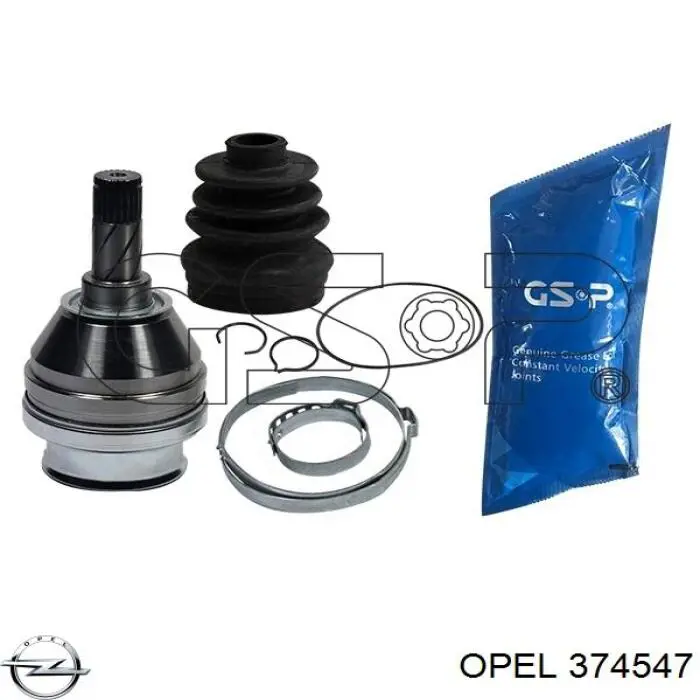 Привод передний левый Opel 374547 цена, от 56.34 USD