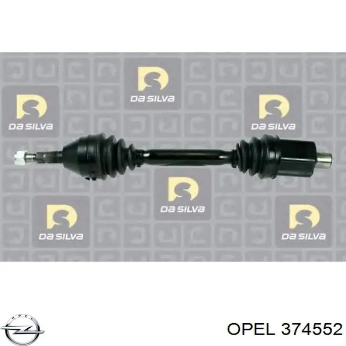 Привод передний правый Opel 374552 цена, от 75.35 USD