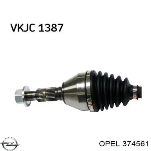 Привод передний левый Opel 374561 цена, от 80.80 USD