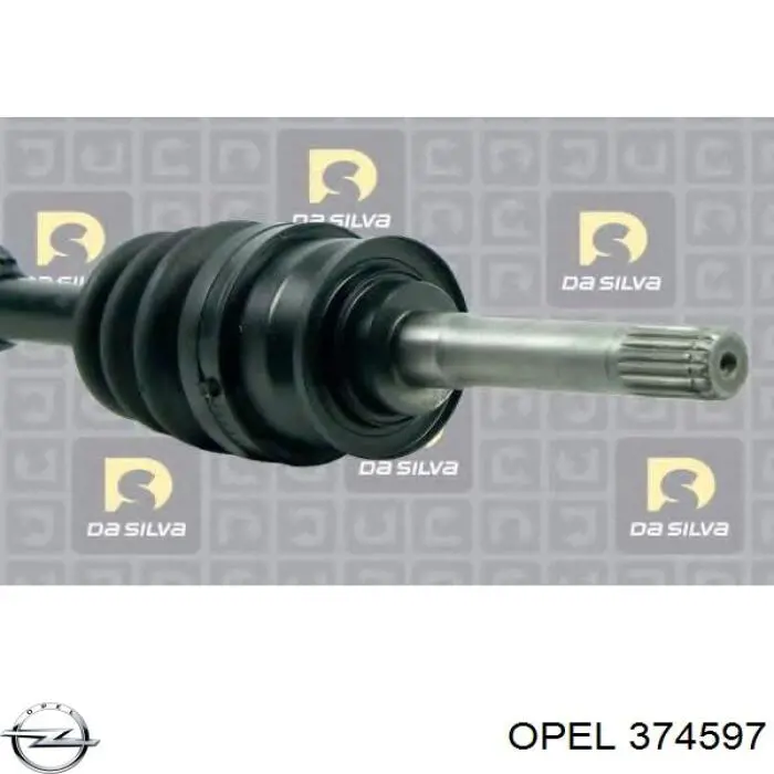 Купить 374597 Opel Привод в сборе левый