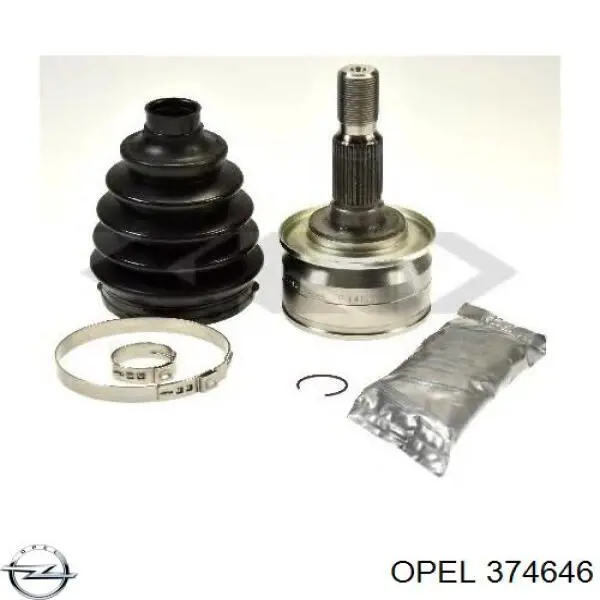 Купить 374646 Opel Внешняя граната