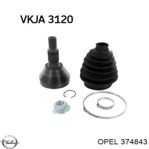 Граната колесная Opel 374843 цена, от 36.60 USD