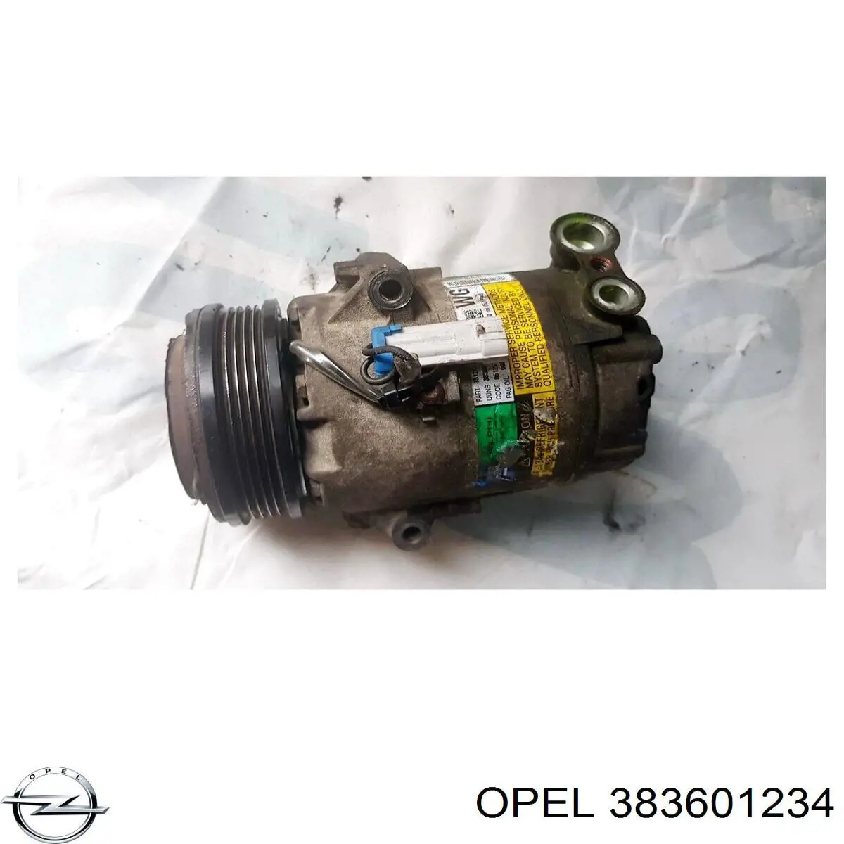 383601234 Opel compressor de aparelho de ar condicionado