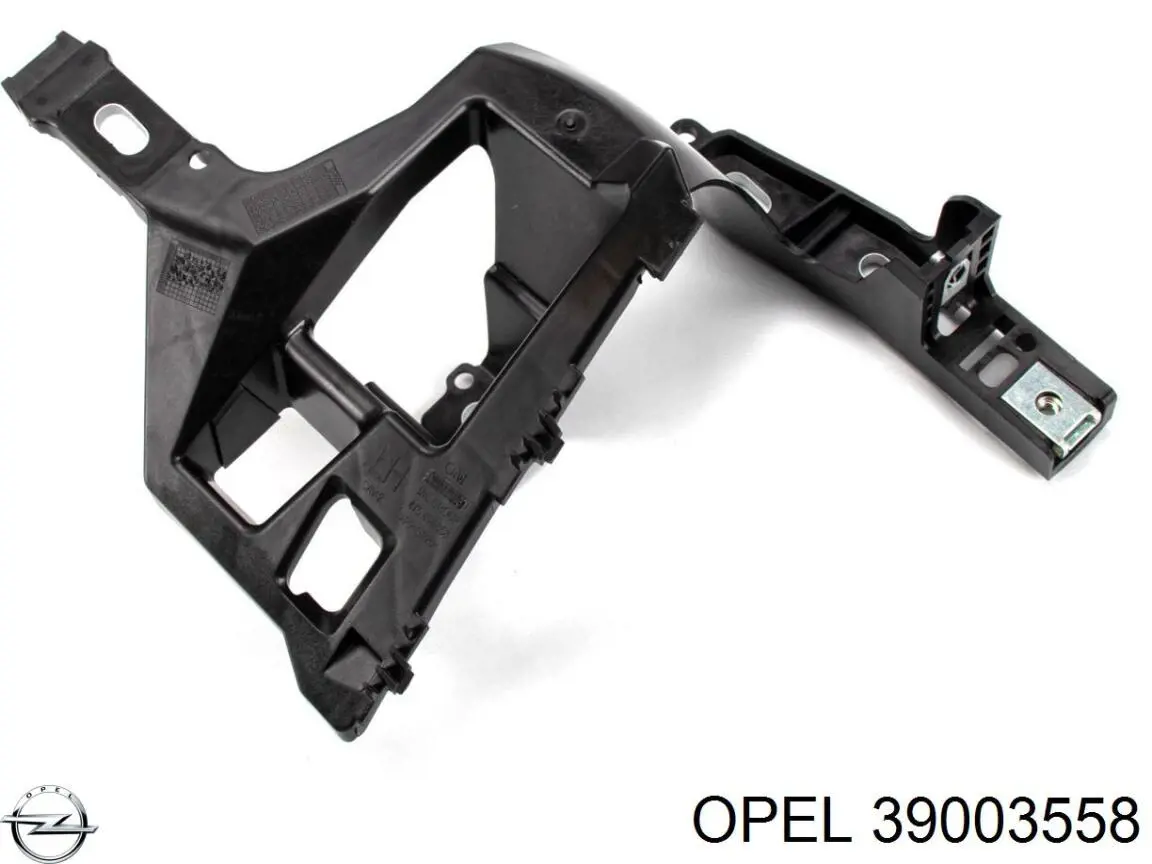 Кронштейн бампера переднего левый 39003558 Opel