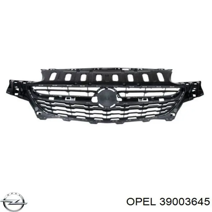 39003645 Opel Решетка радиатора