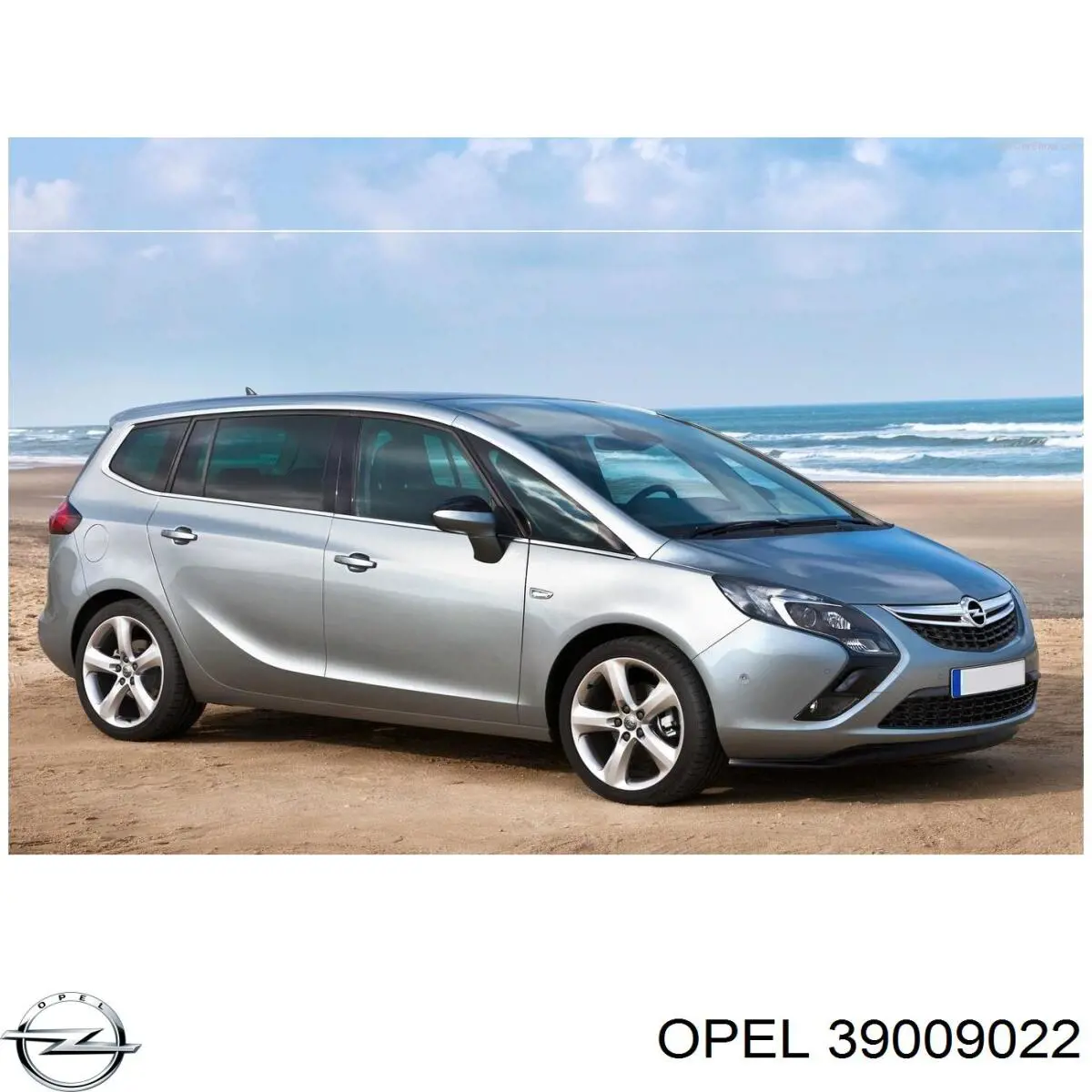 39009022 Opel фара правая