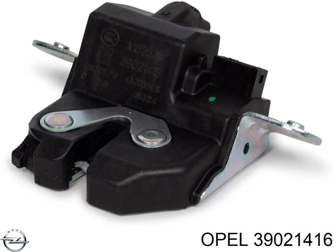 39021416 Opel замок крышки багажника (двери 3/5-й задней)
