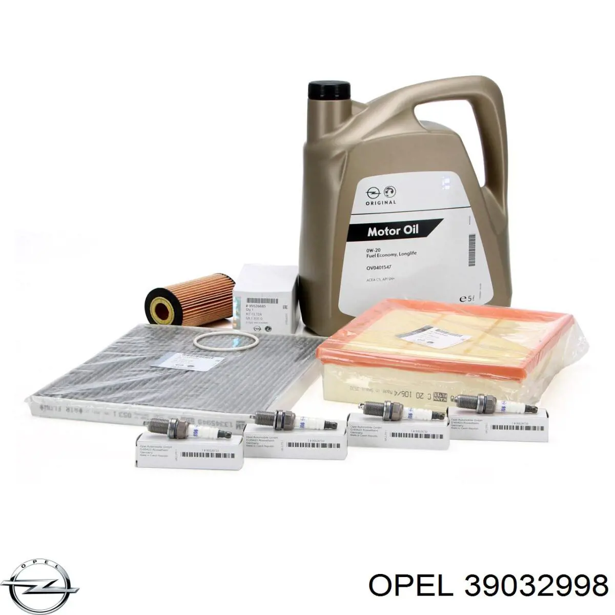 39032998 Opel Воздушный фильтр двигателя