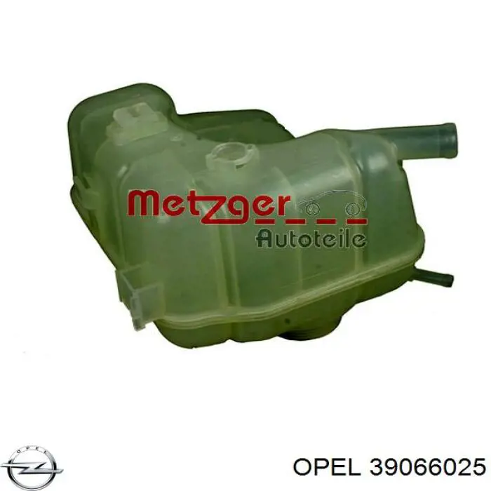 Купить 39066025 Opel Водяной бачок системы охлаждения