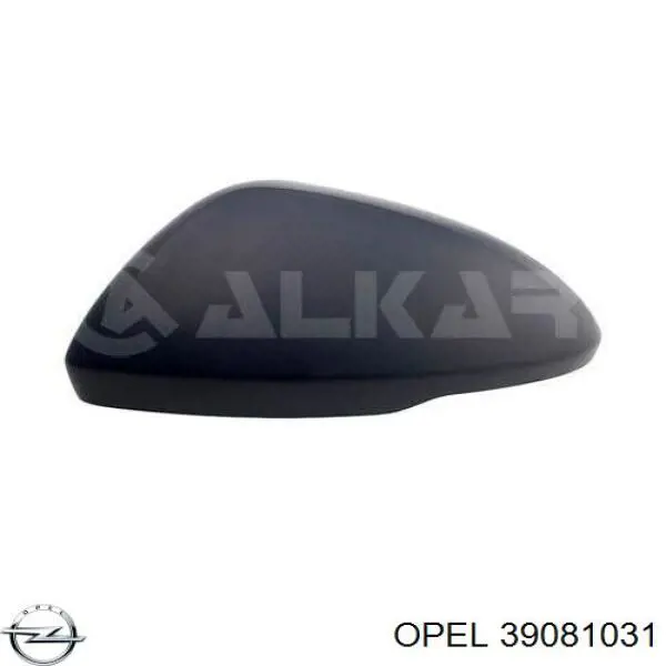 Накладка левого бокового зеркала Opel 39081031 цена, от 12.00 USD