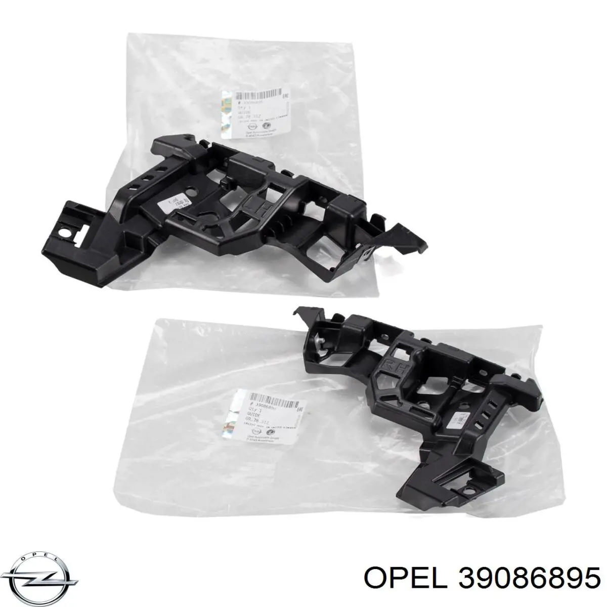 Направляющая переднего бампера левая Opel 39086895 цена, от 29.75 USD