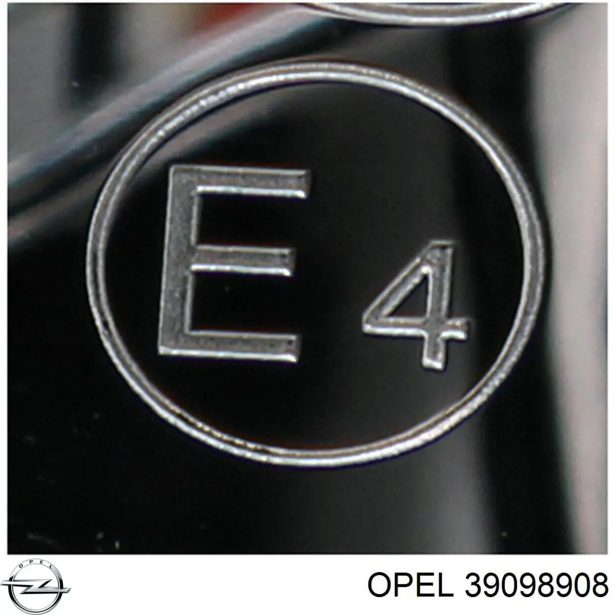 39098908 Opel фара противотуманная правая
