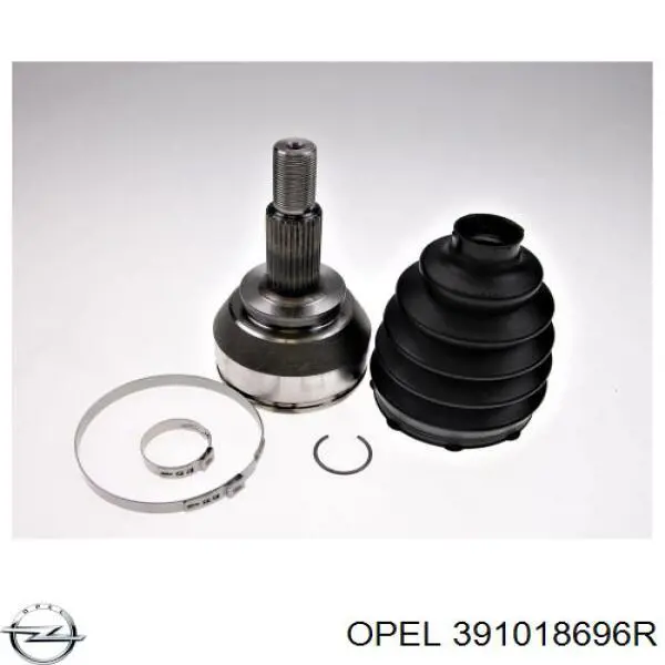Левая полуось 36544 GKN-Spidan