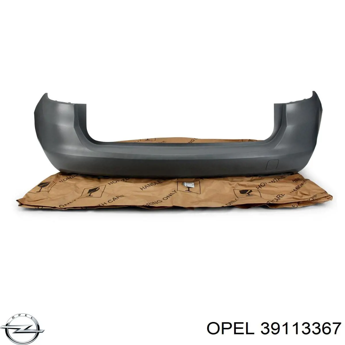  Задний бампер Opel Astra 