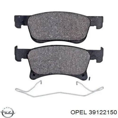 Тормозные колодки Opel 39122150