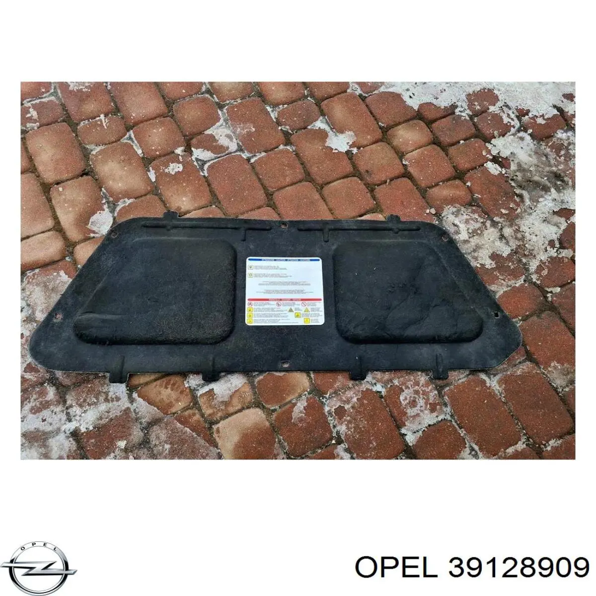 Купить 39128909 Opel Термошумоизоляция капота