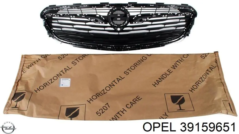 Купить 39159651 Opel Буфер (бампер) передний