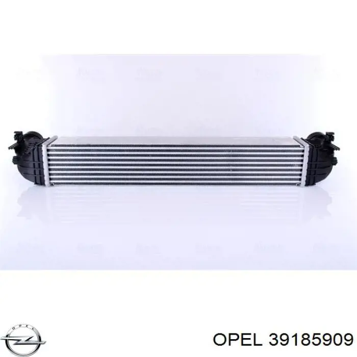 Купить 39185909 Opel Интеркулер