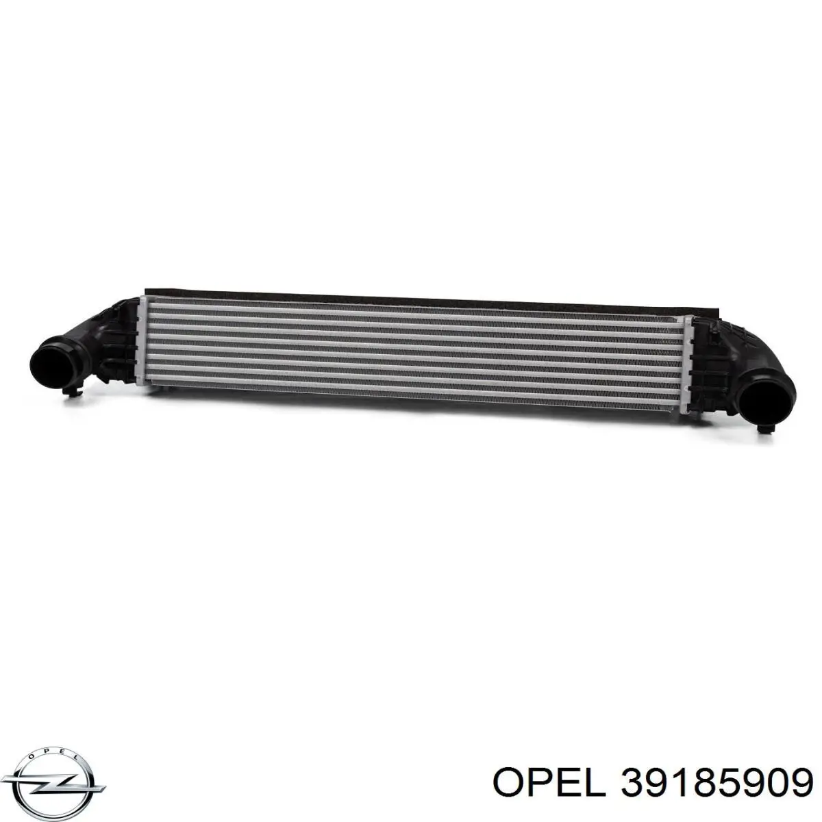 Радиатор интеркуллера Opel 39185909