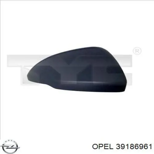 39186961 Opel Левое боковое зеркало