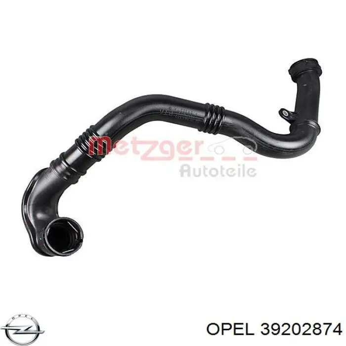 Купить 39202874 Opel Патрубок интеркулера