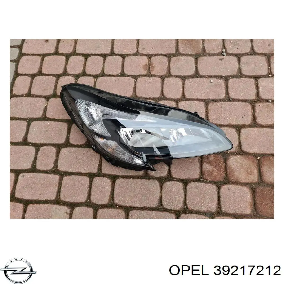 Правая фара 39217212 Opel