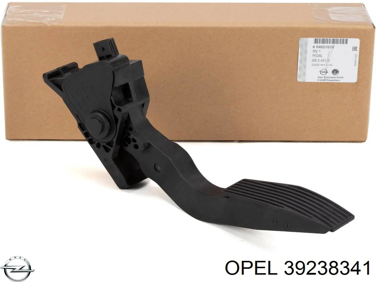 Купить 39238341 Opel Педаль газа