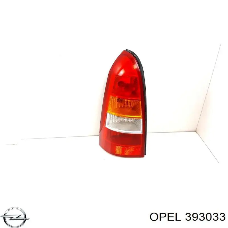 393033 Opel фонарь задний левый
