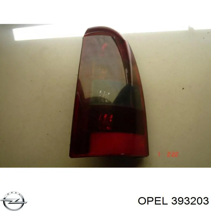 393203 Opel Задний левый стоп