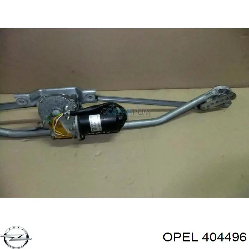 404496 Opel Мотор стеклоочистителя передний