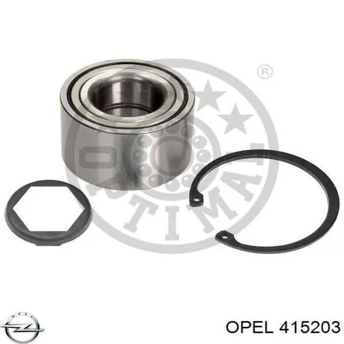 Задний подшипник Opel 415203