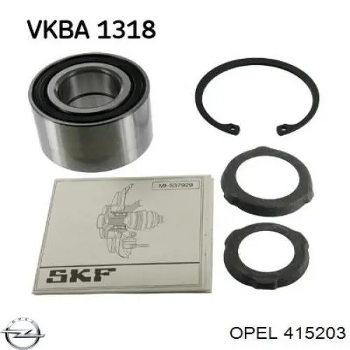 415203 Opel Подшипник ступицы задней