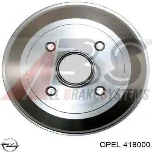 418000 Opel барабан тормозной задний