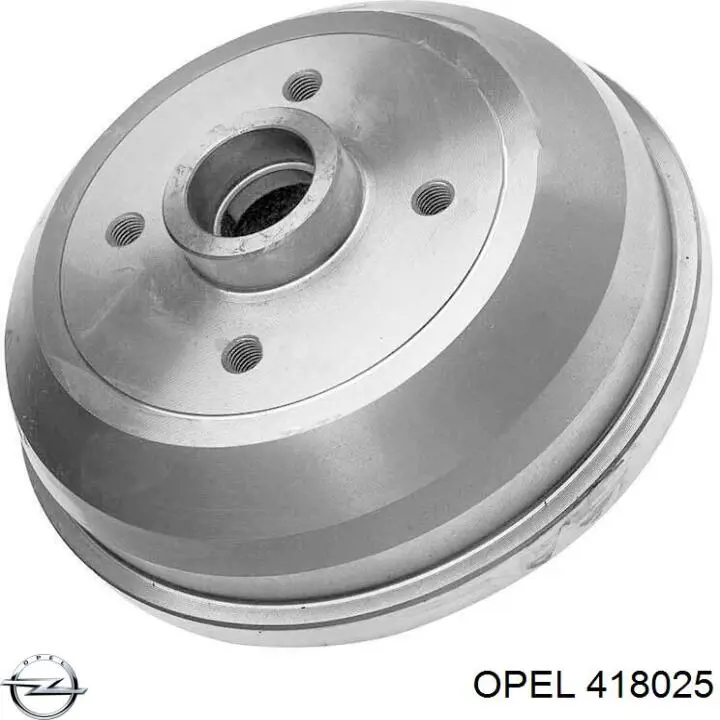 418025 Opel барабан тормозной задний
