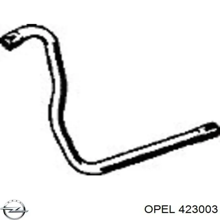 Рычаг (тяга) задней подвески продольный нижний левый Opel 423003 цена, от 10.08 USD