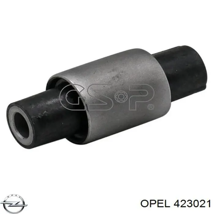 423021 Opel braço oscilante de suspensão traseira transversal