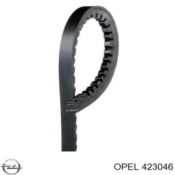 Тяга поперечная реактивная задней подвески 423046 Opel