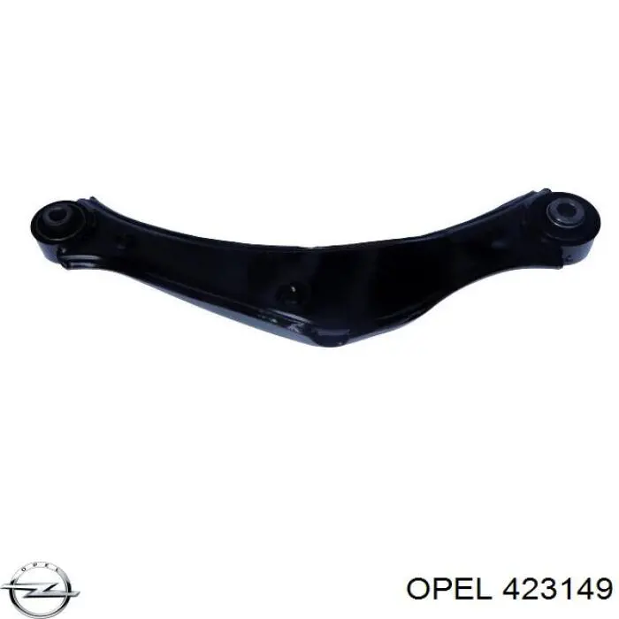 423149 Opel braço oscilante superior direito de suspensão traseira