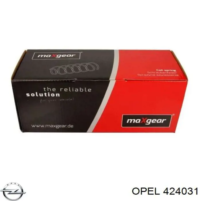 Пружина амортизатора Opel 424031 цена, от 32.17 USD