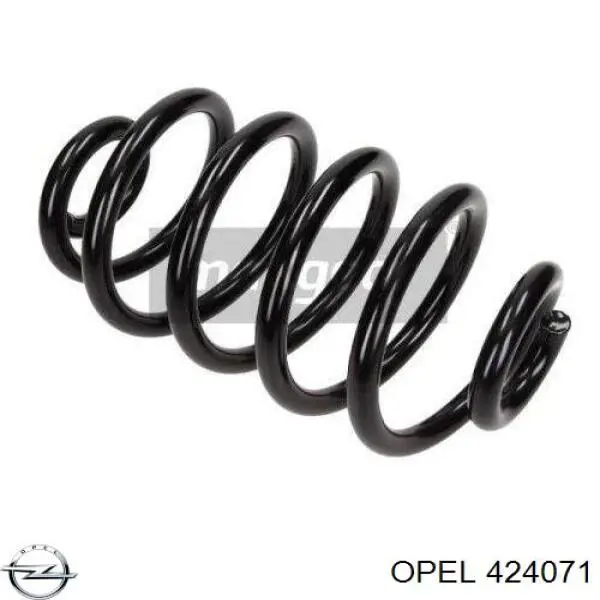 Пружина амортизатора Opel 424071 цена, от 24.24 USD