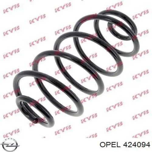 Задняя пружина 424094 Opel