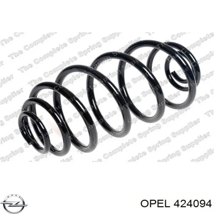 424094 Opel пружина задняя