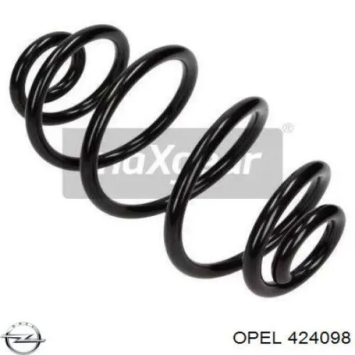 424098 Opel пружина задняя