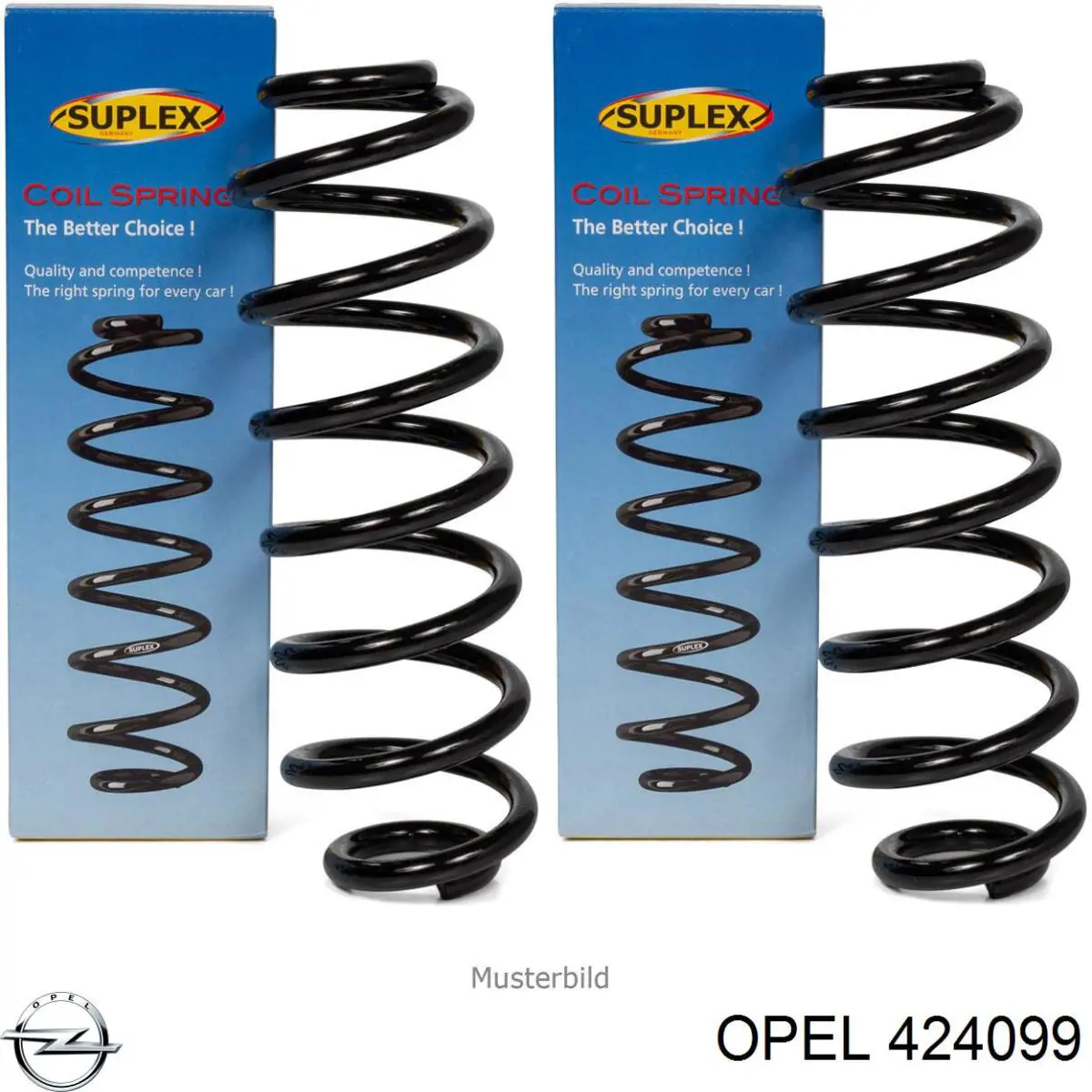 Задняя пружина 424099 Opel