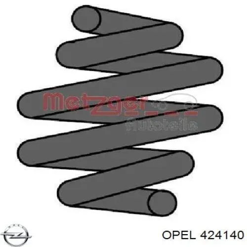 Пружина амортизатора Opel 424140 цена, от 40.14 USD