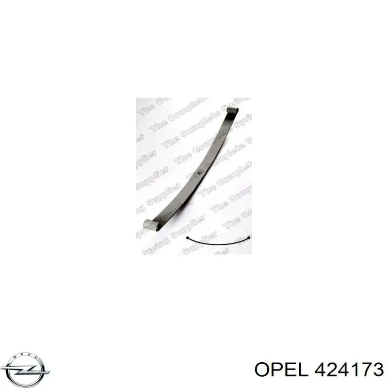 Купить 424173 Opel Рессоры дополнительные