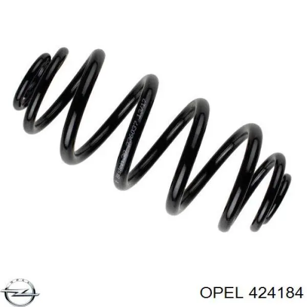 424184 Opel пружина задняя
