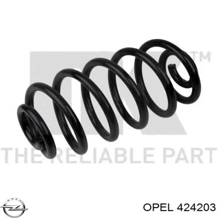 Пружина амортизатора Opel 424203 цена, от 34.91 USD