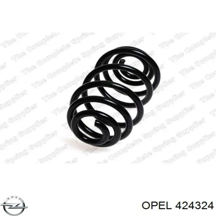 424324 Opel Пружина подвески задняя