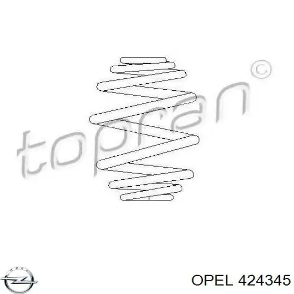 Купить 424345 Opel Пружина подвески